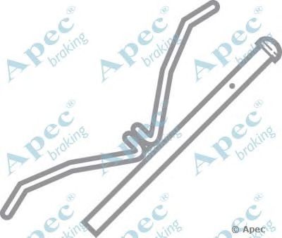 APEC BRAKING kit277 -  Комплектующие, тормозные колодки